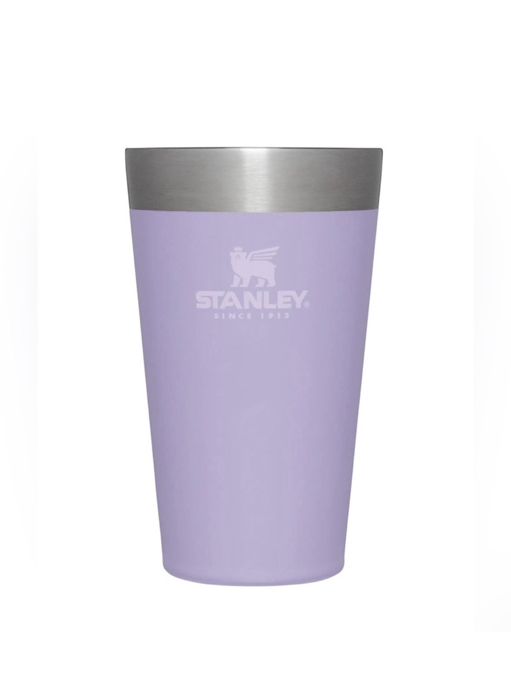 Stanley Adventure Stacking Stainless Steel Beer Pint 16oz Tumbler Lavender